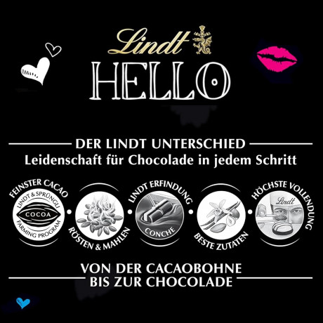 Lindt HELLO 2026 Adventskalender, Lindt Объёмный шоколадный адвент-календарь 2026 HELLO Зимний город, 48см x 37см, 243 г