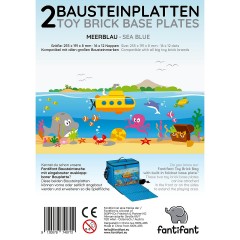 Fantifant Bauplattenset fur grosse Klemmbausteine Набор строительных пластин для больших зажимных блоков
