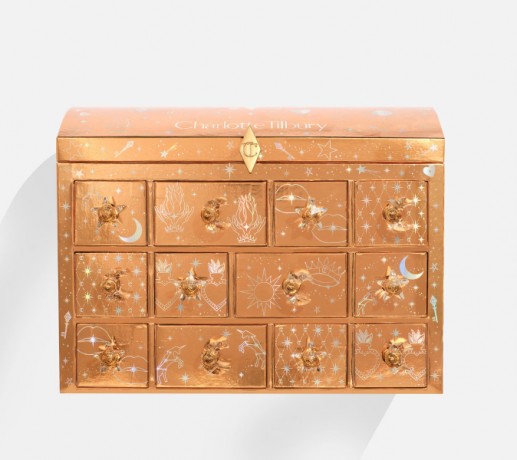 CHARLOTTE TILBURY Adventskalender Beauty Treasure Chest Адвент календарь 2025, Шарлотта тилбери 12 бьюти сюрпризов
