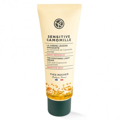 Yves Rocher Sensitive Camomille Leichte, beruhigende Gesichtspflege  Sensitive Camomille Light, успокаивающий уход за лицом