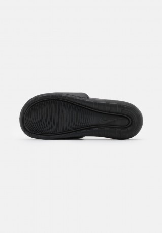 Nike Sportswear VICTORI ONE SLIDE Pantolette flach black/white VICTORI ONE SLIDE Мюли на плоской подошве черно-белый