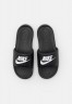 Nike Sportswear VICTORI ONE SLIDE Pantolette flach black/white VICTORI ONE SLIDE Мюли на плоской подошве черно-белый