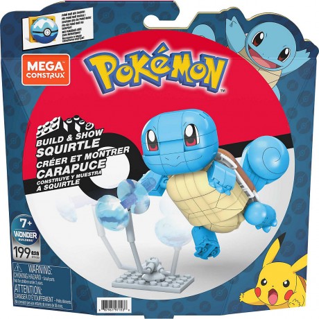 Mattel Mega Construx Pokemon Schiggy Mega Construx Покемон Сквиртл