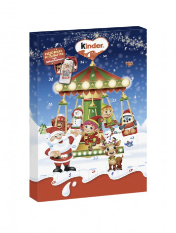 Ferrero Kinder Mix 2025 Adventskalender, Киндер адвент-календарь, 24 сладких сюрприза, 151 грамм 1