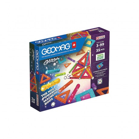 Geomag Geomag Glitter Recycled 35 Teile Geomag Glitter Recycled 35 штук