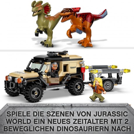 LEGO LEGO Jurassic World 76951 Pyroraptor  Dilophosaurus Transport LEGO Jurassic World 76951 Пирораптор Дилофозавр Транспорт