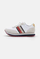 Tommy Hilfiger CORPORATE SEQUINS RUNNER Trainers white CORPORATE SEQUINS RUNNER кроссовки белый