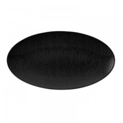Seltmann Weiden Seltmann Weiden Life Fashion - Glamorous Black Servierplatte oval 33x18 cm Seltmann Weiden Life Fashion - Овальная сервировочная тарелка Glamorous черного цвета, 33x18 см