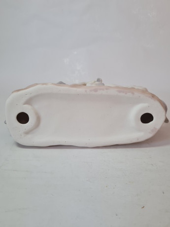 Статуэтка винтажная большая "Пара лошадей", фарфор, 21 x 22,5 см, Германия, 1960-70гг.