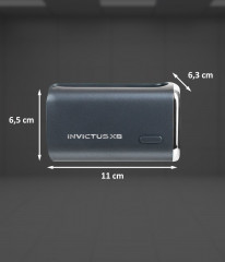 Genius Genius Akku-Bodenstaubsauger INVICTUS X8 Lithium-Ionen Akku, Lithium-Ionen Akku, Laufzeit 35 min (nur Modell Invictus X8)  Беспроводной пылесос Genius INVICTUS X8 литий-ионный аккумулятор, литий-ионный аккумулятор, время работы 35 мин (только модел