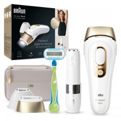 Braun IPL System quot;Silk-expert Pro PL5159 + Mini-Gesichtsrasiererquot; in Rosegold &amp; Weiss  Система IPL &amp;quot;Silk-expert Pro PL5159 + Mini Face Shaver&amp;quot; из розового золота и белого