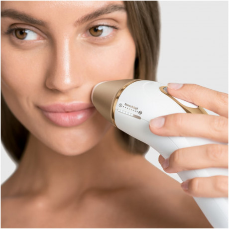 Braun IPL System quot;Silk-expert Pro PL5159 + Mini-Gesichtsrasiererquot; in Rosegold & Weiss Система IPL "Silk-expert Pro PL5159 + Mini Face Shaver" из розового золота и белого