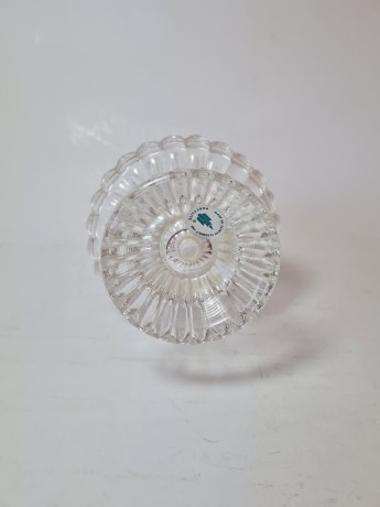 Partylite Taiwan Хрустальный подсвечник, 9см x 11см, Тайвань, 1970-80гг.