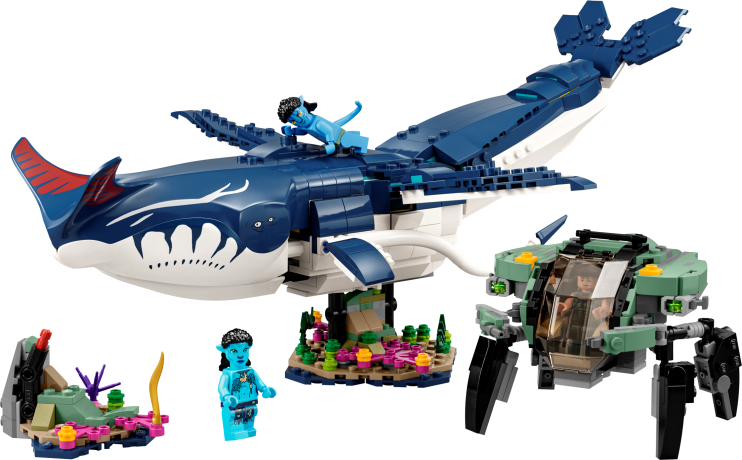 Lego Payakan der Tulkun und Krabbenanzug Паякан Тулкун и костюм краба