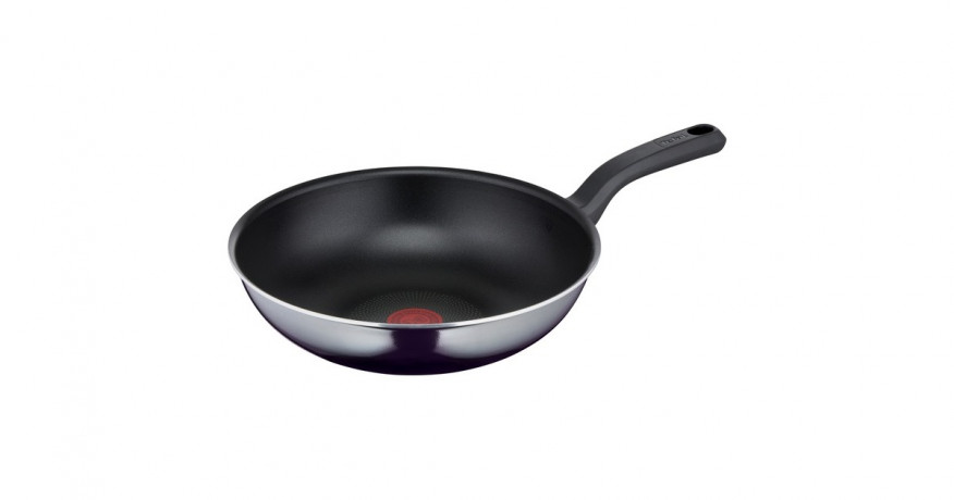 Tefal Tefal Wok-Pfanne Resist, O 28cm schwarz schwarz Сковорода-вок Tefal Resist, O 28см, черная