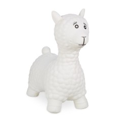 relaxdays Hupftier Lama in Cremeweiss Копытная лама кремово-белого цвета