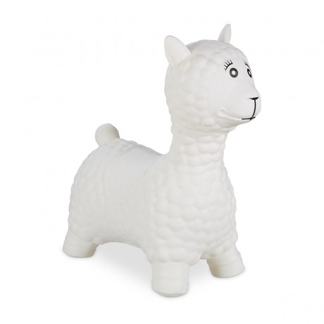 relaxdays Hupftier Lama in Cremeweiss Копытная лама кремово-белого цвета