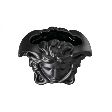 Rosenthal meets Versace Rosenthal Versace Medusa Grande Vase black h: 15 cm Ваза Rosenthal Versace Medusa Grande, черная, высота: 15 см