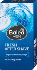 Balea MEN After Shave Fresh, 100 ml, Освежающее средство после бритья Fresh с пантенолом и бисабололом, 100 мл