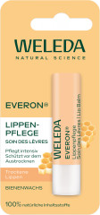 WELEDA Everon Lippenpflege, 4.8 g, Питательный бальзам для губ Everon с пчелиным воском, маслом ши и экстрактом розы, 4.8 г