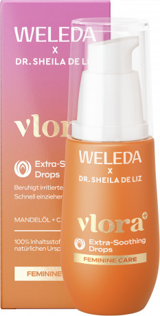WELEDA Extra-Soothing Drops, 30 ml, Успокаивающие капли Extra-Soothing для наружной интимной области при сухости и после бритья, 30 мл