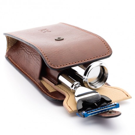 Muhle Silvertip Fibre mit Gillette Fusion Silvertip Fiber с Gillette Fusion