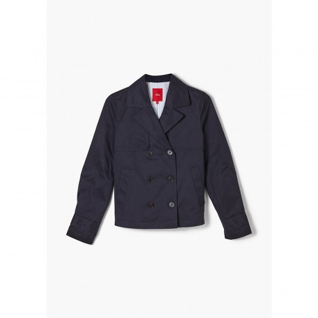 s.Oliver Leichte Cabanjacke aus Twill Outdoorjacken Легкая куртка-кабан из саржевого уличного жакета