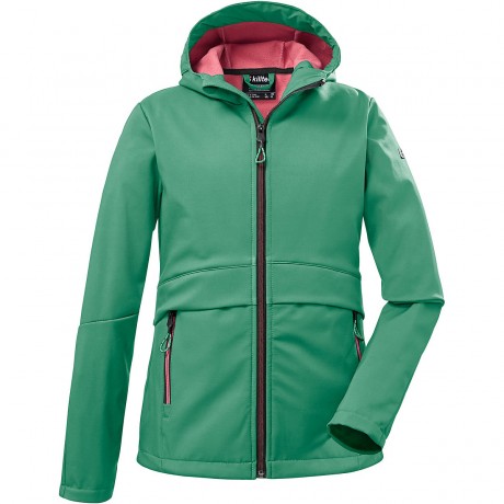 killtec Softshelljacke KOW 17 GRLS SFTSHLL JCKT mit Kapuze fur Madchen Куртка софтшелл с капюшоном KOW 17 GRLS SFTSHLL JCKT для девочек