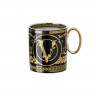 Rosenthal meets Versace Rosenthal Versace Virtus Gala Black Becher mit Henkel 0,30 L Rosenthal Versace Virtus Gala Кружка черная с ручкой 0,30 л