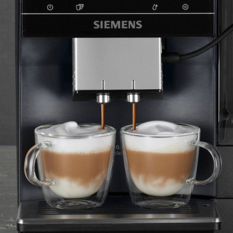 SIEMENS SIEMENS Kaffeevollautomat EQ700 classic TP707D06, Full-Touch-Display, bis 15 Profile speicherbar, Milchsystem-Reinigung Полностью автоматическая кофемашина SIEMENS EQ700 classic TP707D06, полностью сенсорный дисплей, возможность сохранения до 15