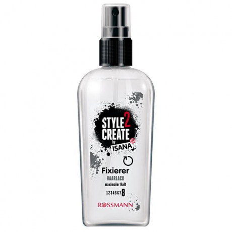 ISANA Style2Create Fixierer Haarlack Закрепитель лака для волос максимальная поддержка 150 г