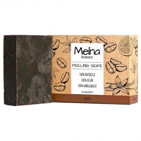 Meina Kaffee Peeling Seife  Кофейное отшелушивающее мыло