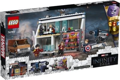 LEGO Marvel Avengers Movie 4er Set: 4 76186 Black Panthers Libelle + 4 76190 Iron Man und das Chaos durch Iron Monger + 4 76192 Avengers: Endgame - Letztes Duell + 4 76193 Das Schiff der Wachter Marvel Avengers Movie Set of 4: 4 76186 Стрекоза Черной Пант