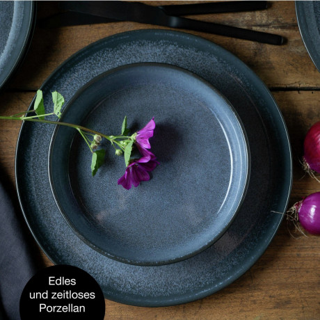 Moritz & Moritz Moritz & Moritz Tafel Service 12-tlg Blau blau Столовый сервиз Moritz &amp; Moritz, 12 предм., синий