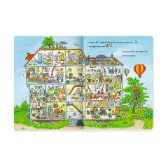 Coppenrath Verlag Mein erstes Wimmelbuch zum Mitlesen Моя первая книга по поиску предметов