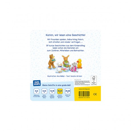 Ravensburger ministeps® Meine allerersten Vorlese-Geschichten ministeps® Мои самые первые истории для чтения вслух