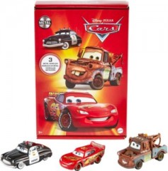 Mattel Disney Pixar Cars Die-Cast 3er-Pack Машинки Disney Pixar, литые под давлением, набор из 3 штук