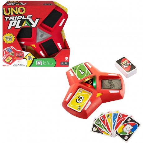 Mattel Mattel Games UNO Triple Play Mattel Games UNO Тройная игра