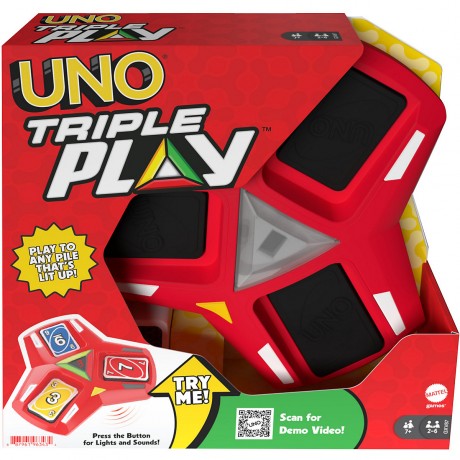 Mattel Mattel Games UNO Triple Play Mattel Games UNO Тройная игра