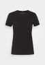 Tommy Hilfiger HERITAGE CREW NECK TEE Basic T-shirt black ФУТБОЛКА HERITAGE CREW NECK Базовая футболка черный