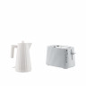 Alessi Alessi Wasserkocher Set Toaster + Wasserkocher Plisse Farbwahl Grun Alessi Kettle Set Тостер + Чайник Plisse — Цвет на выбор