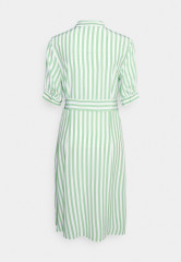 Tommy Hilfiger KNEE DRESS Shirt dress botanical green ПЛАТЬЕ НА КОЛЕНАХ Платье-рубашка ботанический зеленый