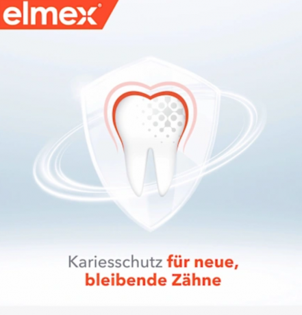 elmex Mundspulung Kariesschutz Junior, 6-12 Jahren 400 ml, Детский ополаскиватель для полости рта от кариеса, 6-12 лет, 400 мл