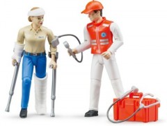 Bruder BRUDER 62710 bworld Rettungsdienst Figurenset BRUDER 62710 Набор фигурок спасательной службы bworld