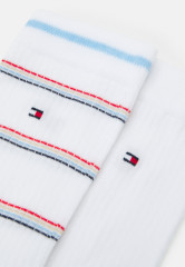 Tommy Hilfiger WOMEN SOCK COASTAL STRIPE TENCEL 2 PACK Socks white ЖЕНСКИЕ НОСКИ COASTAL STRIPE TENCEL 2 PACK Носки белый