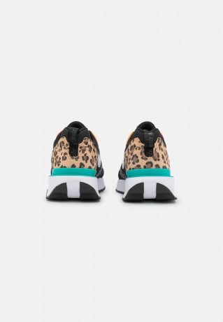 Nike Sportswear AIR MAX DAWN SE Sneaker low black/white/habanero red/electro purple/light curry/washed teal AIR MAX DAWN SE Низкие кроссовки женские черный/белый/красный хабанеро/фиолетовый электро/светлое карри/бирюзовый