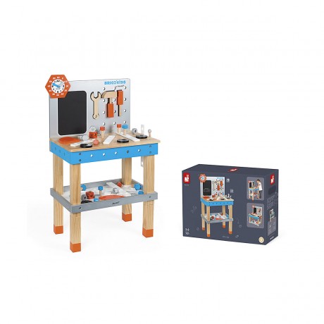 Janod BricoKids Grosse Holz-Werkbank BricoKids Большой деревянный верстак