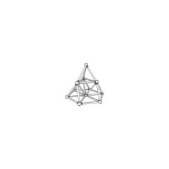 Geomag Pro-L Pocket Set Neodymium-Magnetspielzeug 53 Stuck(e) Silber Pro-L Pocket Set Игрушка с неодимовым магнитом 53 шт. Серебряный