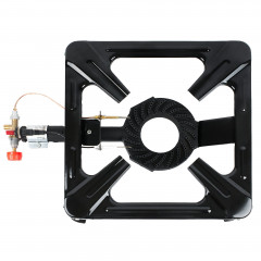 BBQ-Toro BBQ-Toro Gaskocher Gusseisen Gaskocher, Piezo-Zunder, 1-Ring-Gasbrenner 40 x 4 x15cm  Газовая плита BBQ-Toro Чугунная газовая плита, пьезо-трут, газовая горелка с 1 конфоркой 40 х 4 х 15см