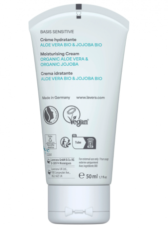 lavera BASIS SENSITIVE Feuchtigkeitscreme Увлажняющий крем Lavera BASIS SENSITIVE 50мл